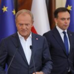 Andrzej Domanski attacking Karol Nawrocki