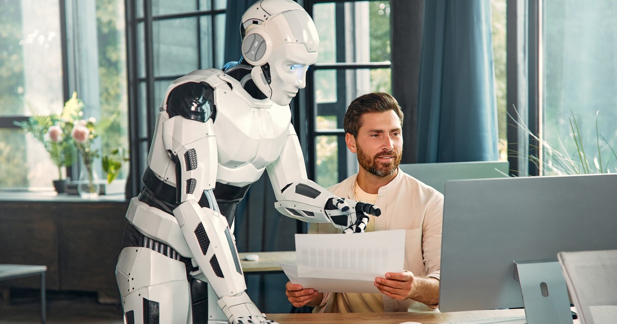 AI transforming jobs illustration"
"Artificial Intelligence impact on jobs visualization"
"Illustration of AI's influence in