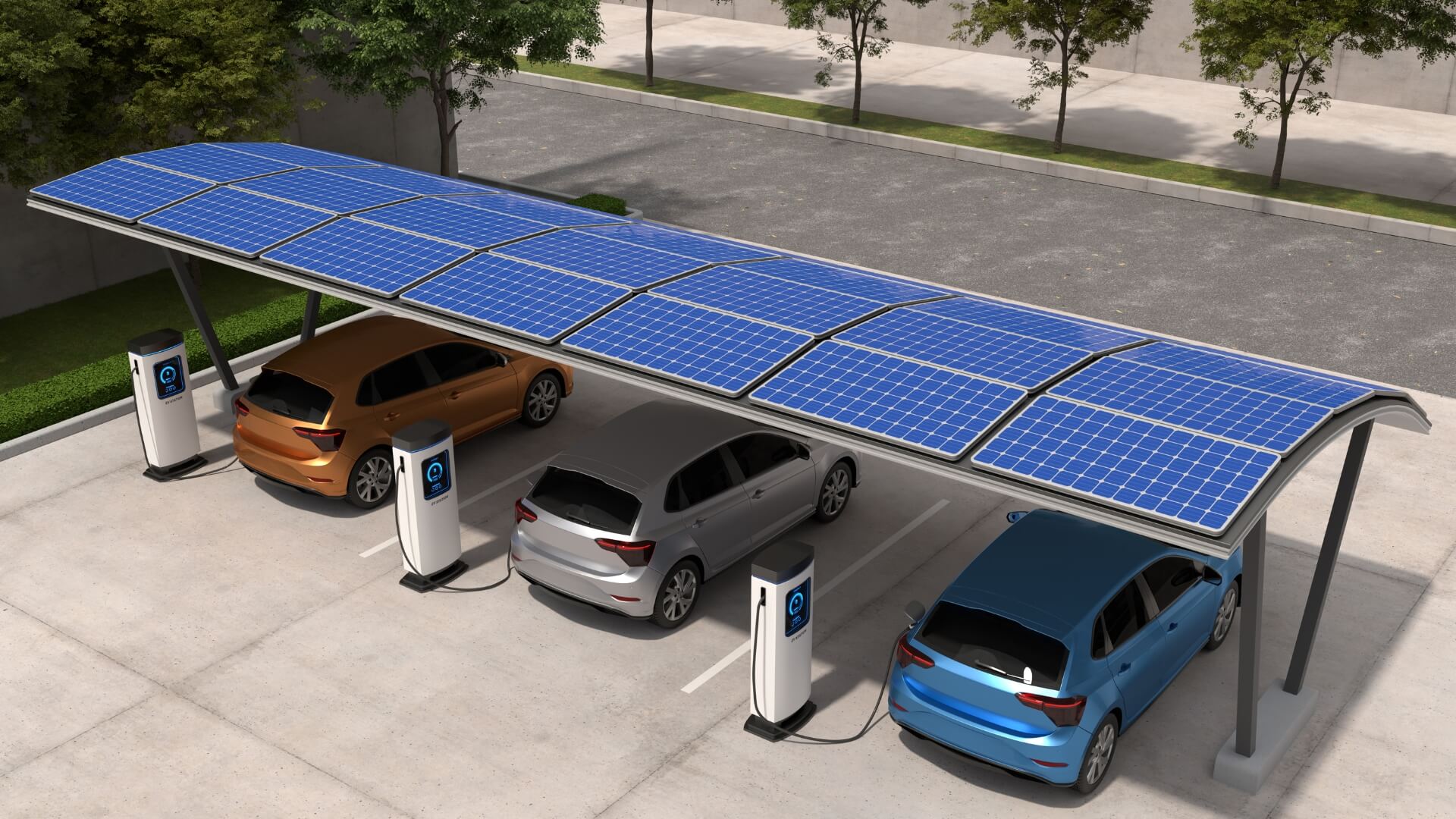 Axon Charger illustration – Renewable energy solutions boosting electric vehicle company on market
