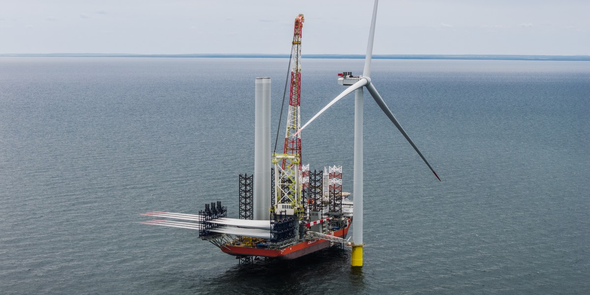 Turbina wiatrowa na morzu Orlen
