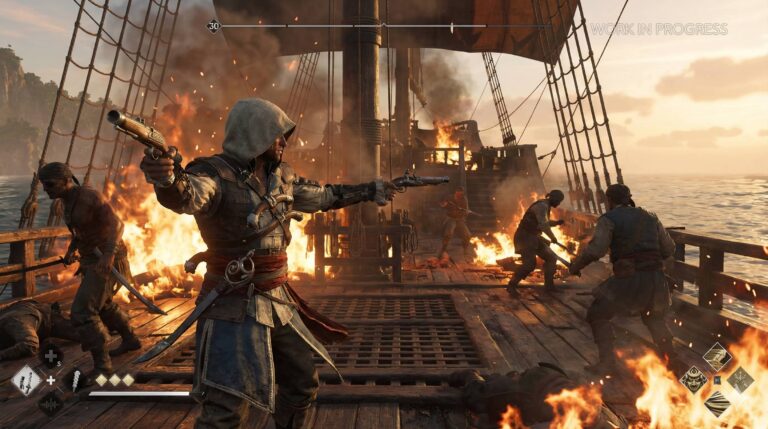 Assassins-Creed-Black-Flag-Refreshed-2013-Gameplay-Showcase"
"Updated Assassin's Creed Black Flag gameplay showcased, featuri