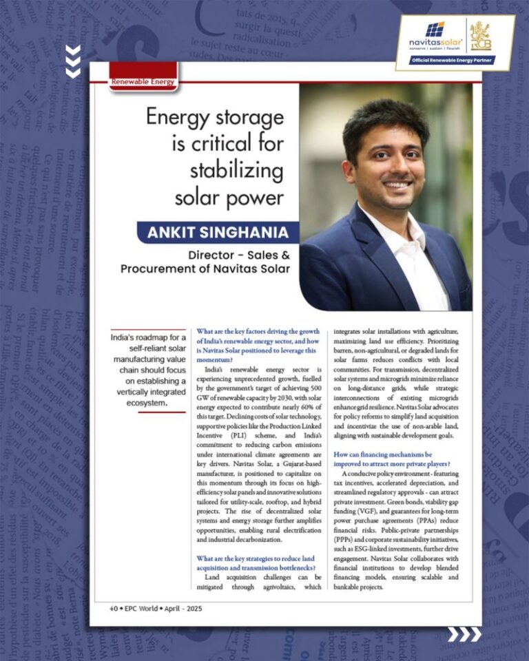 Energy storage facility illustrated - RCB announces communication