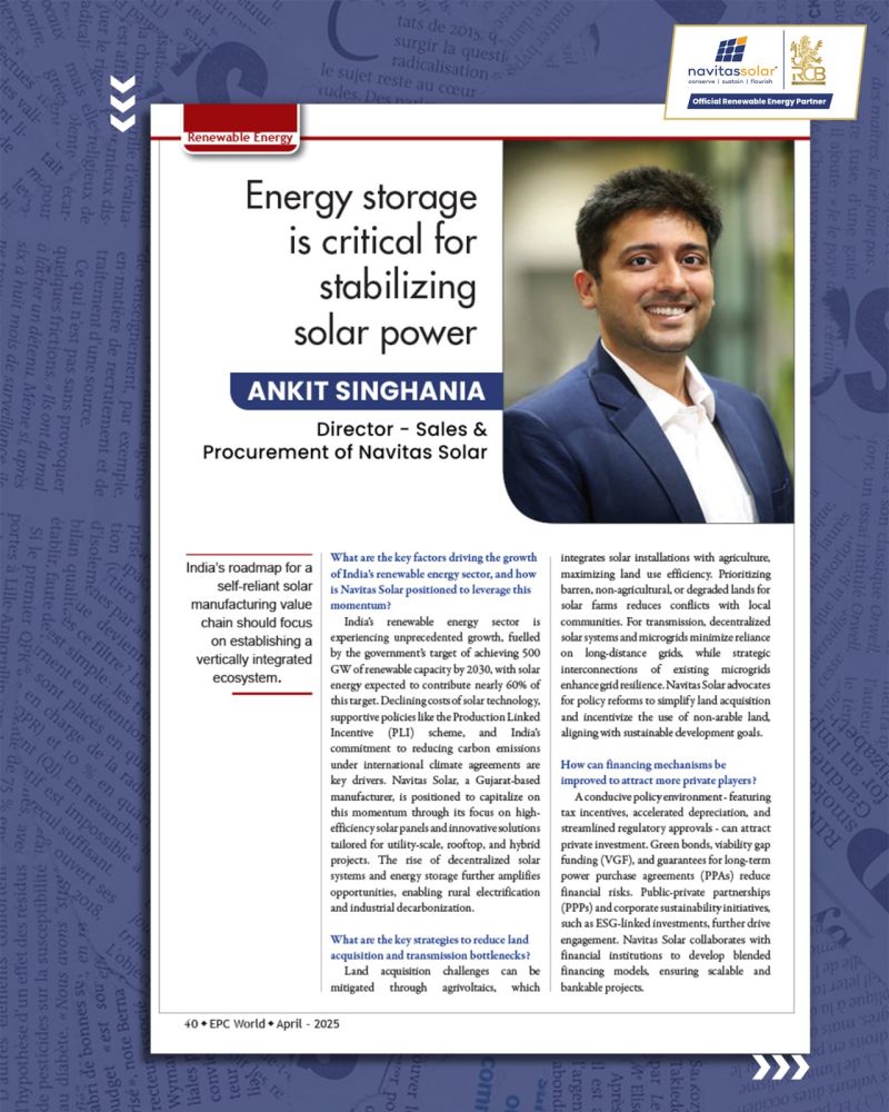 Energy storage facility illustrated - RCB announces communication