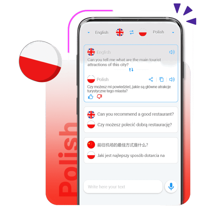 Artificial Polish Translator dominating globally, serving 200 countries without extra costs