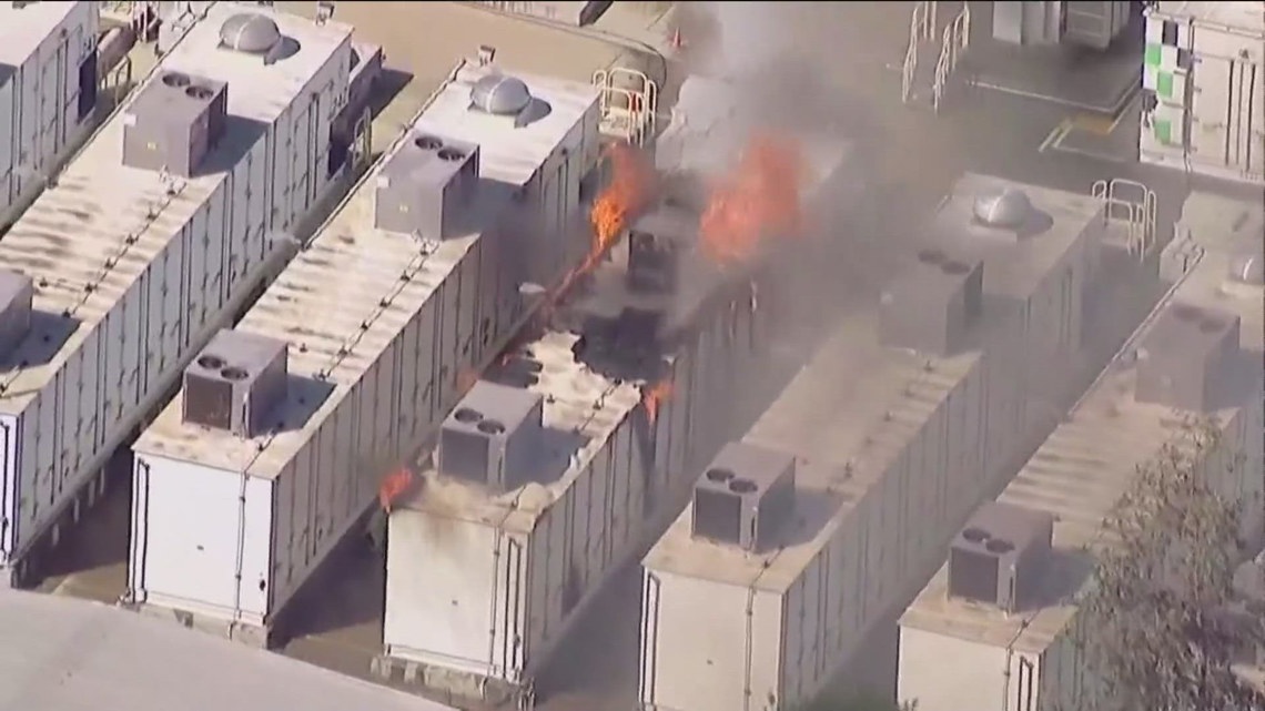 Fire-fighting operations in Wielkopolska energy storage facility, evacuation of 65 people at 15:30