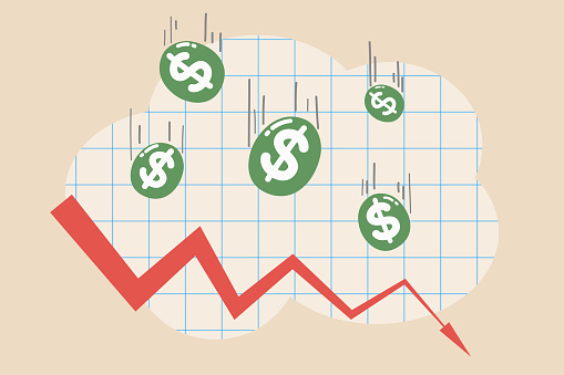 Financial losses due to imprudent cryptocurrency investments