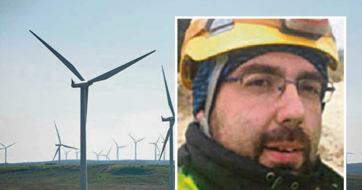 Wiatrowa turbina katastrofa, dwie ofiary tragiczne