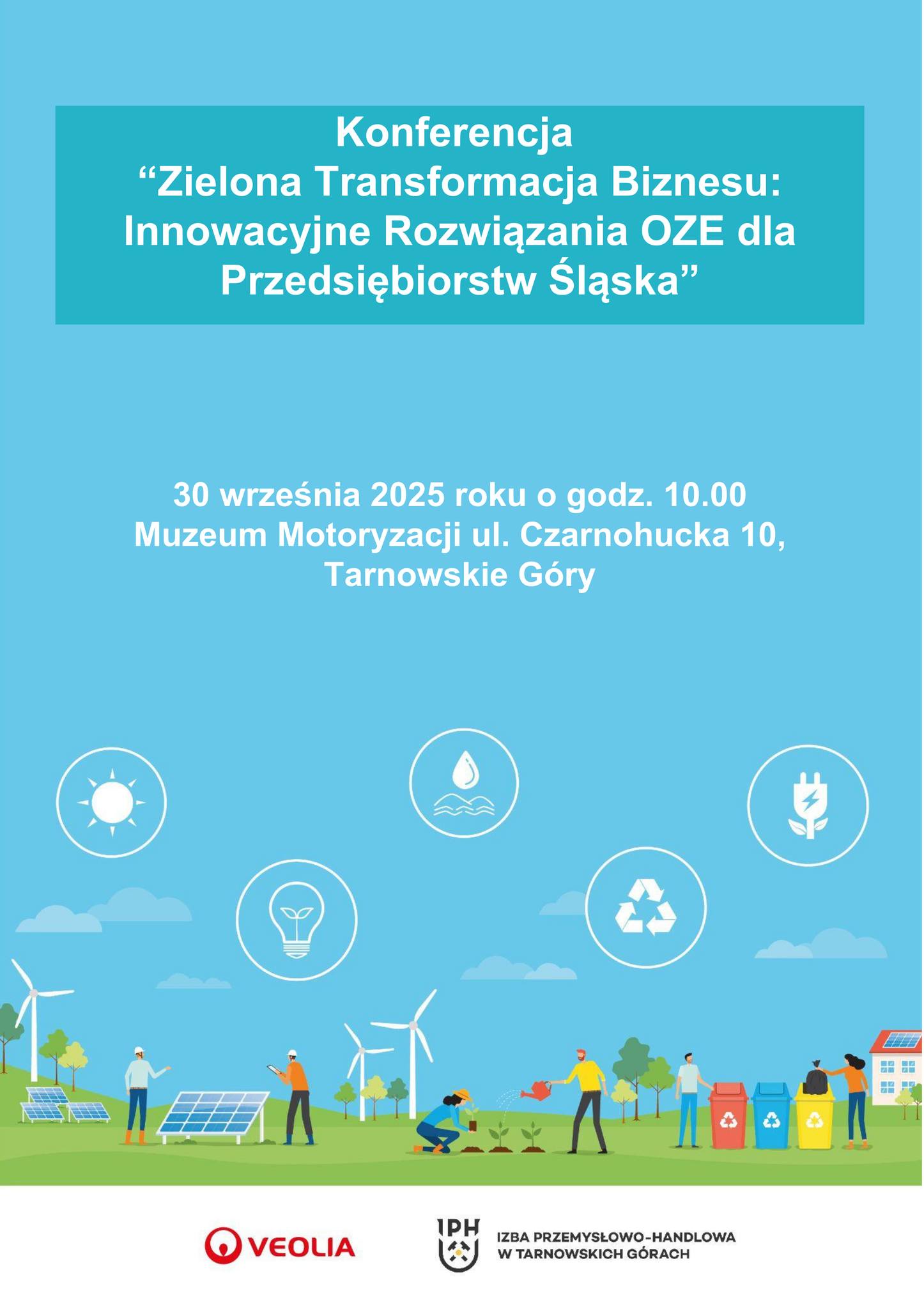 Konferencja na temat transformacji biznesu poprzez metody zielone