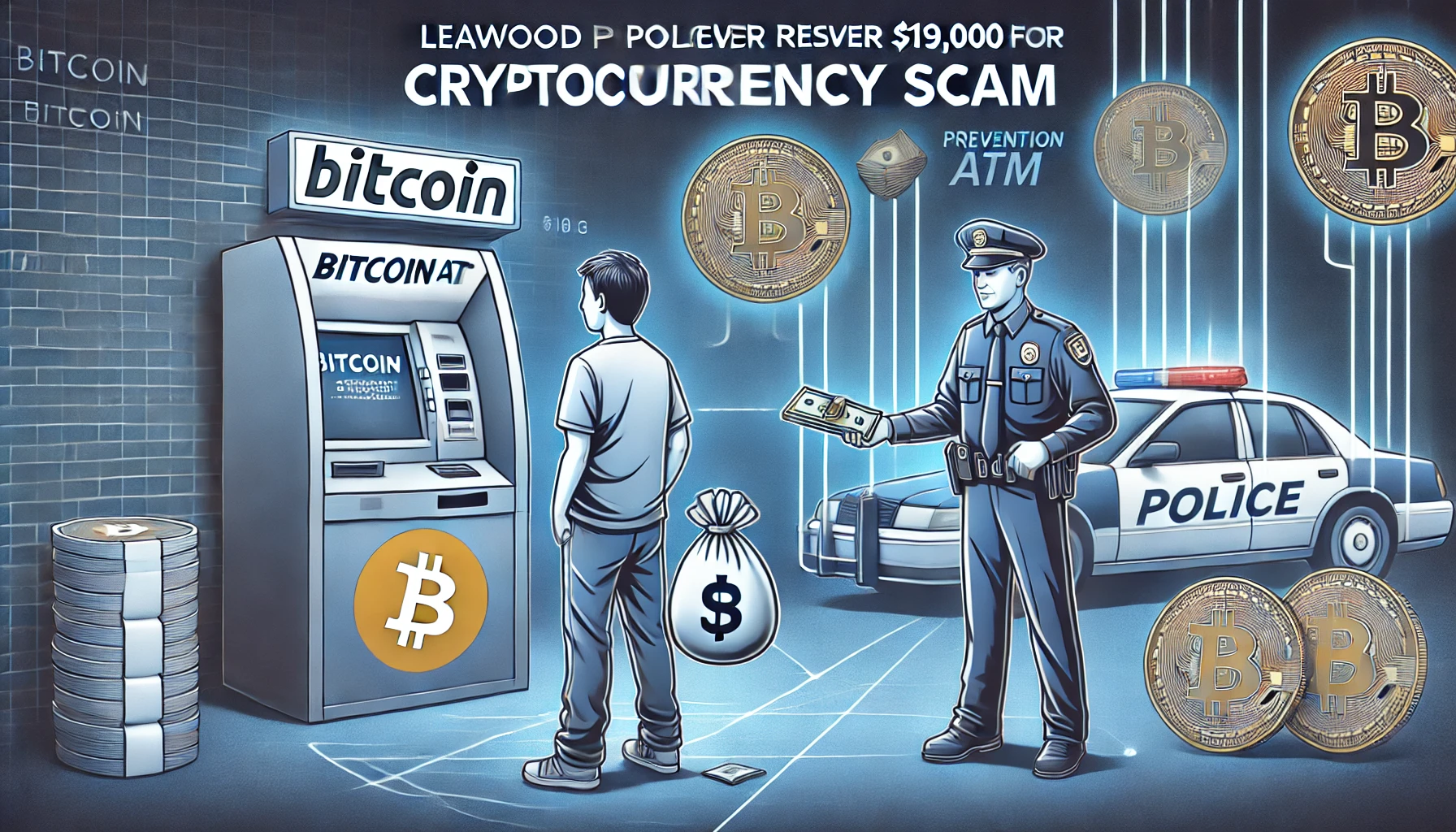 Złamania w świecie kryptowalut: Oszustwo prowadziło do utraty blisko 19 tysięcy złotych - ilustracja przedstawiająca przypadk