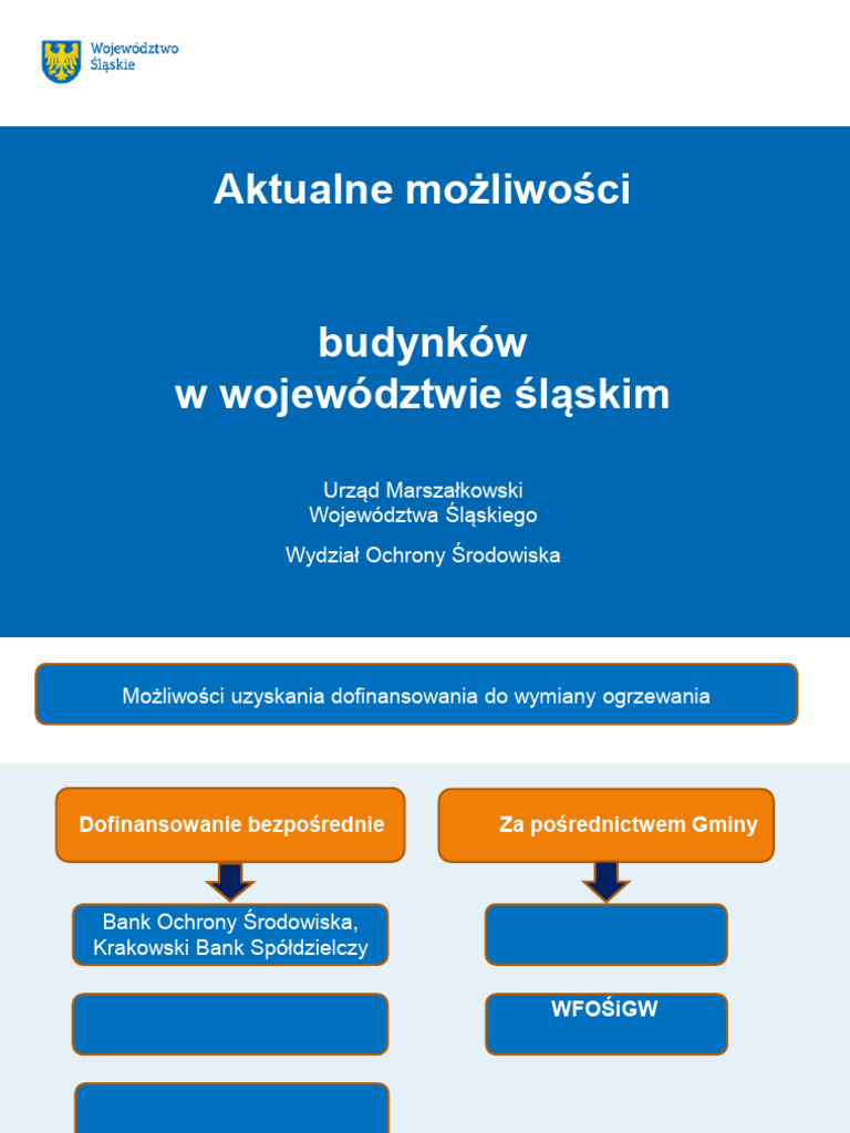 dofinansowanie zmiany ogrzewania na bardziej ekologiczne dla właścicieli budynków