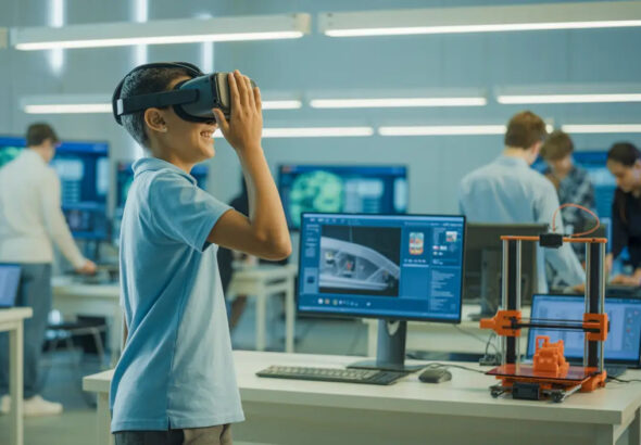sprzęt edukacyjny dla uczniów projekt KPO C13L-AI Pułtusk технологии и образования для учеников проекта КПО C13L-AI, город Пу