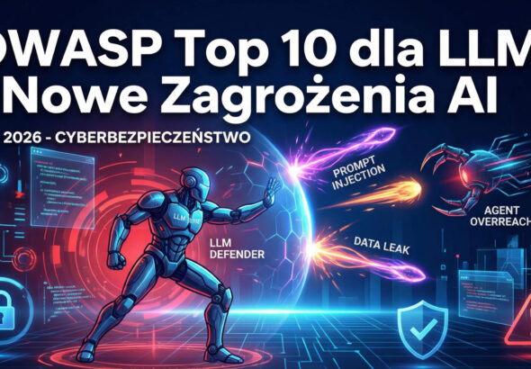 Aktualizacja listy OWASP Top 10 dla LLM 2026, ataki na modele językowe, ataki na infrastrukturę sieciową, ataki na bazy danyc