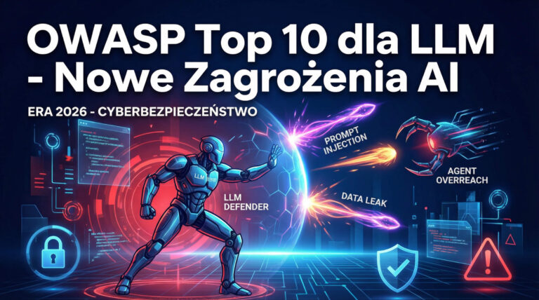 Aktualizacja listy OWASP Top 10 dla LLM 2026, ataki na modele językowe, ataki na infrastrukturę sieciową, ataki na bazy danyc