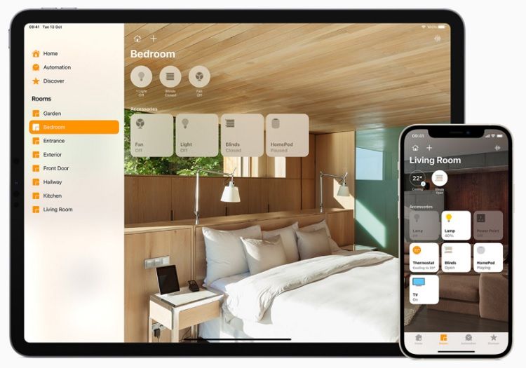 Urządzenie domowe Apple z centralką i asystentem Siri, nowy standard w inteligentnych domach.