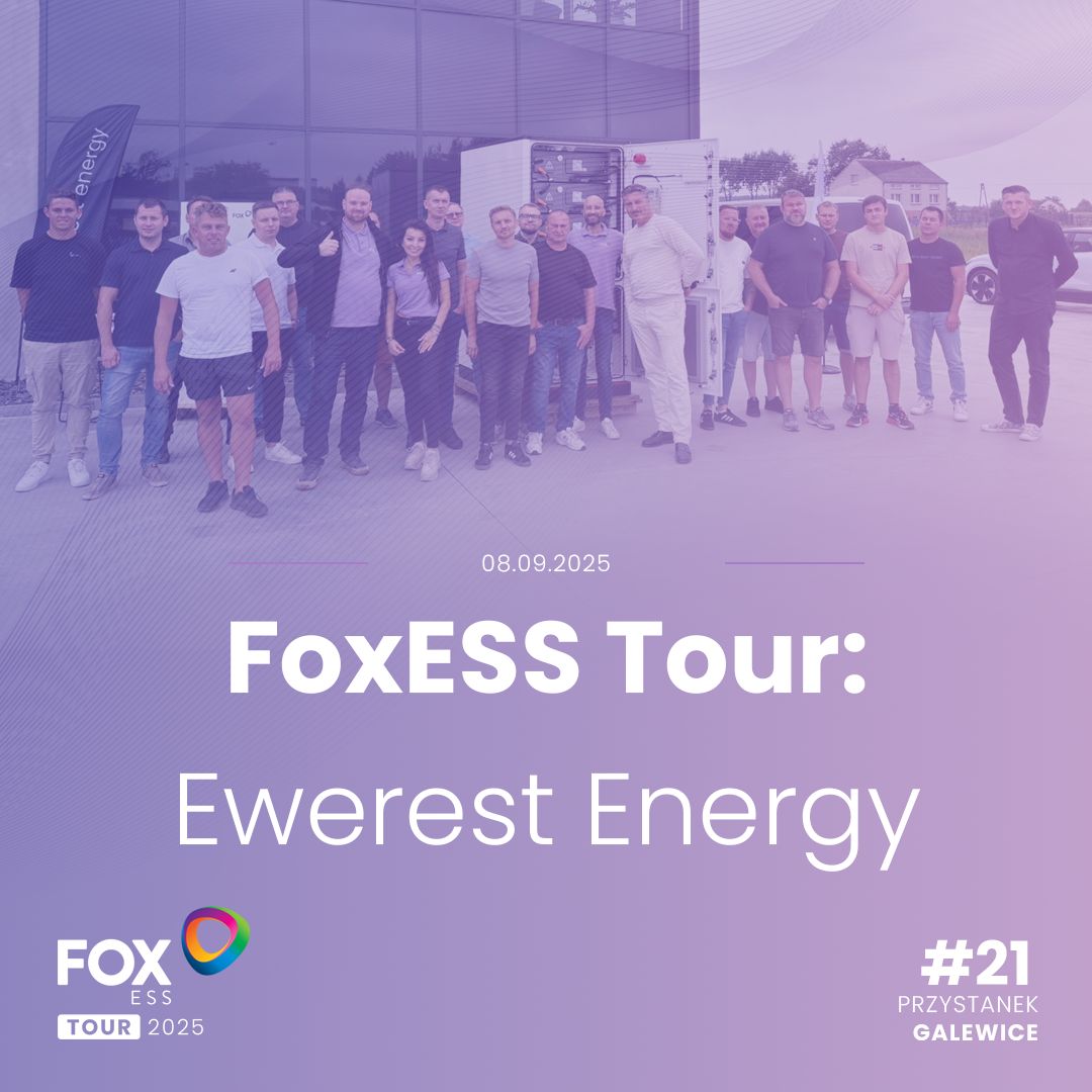 FoxESS Tour 2026 szkolenie dla instalatorów systemów FoxESS