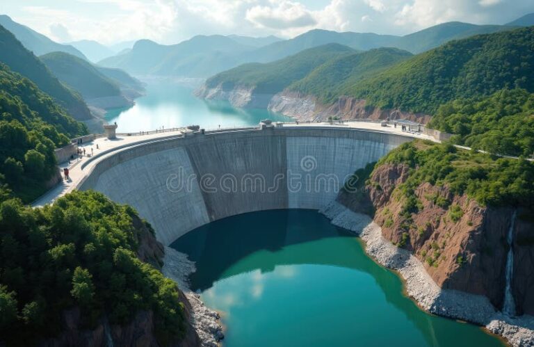 zbiornik górski przyszłość wodna hydroelektryczna energia turystyka nowoczesne technologie生态保护环境和当地社区的巨型山地水库项目，成本六亿兹罗提，确保稳定的水