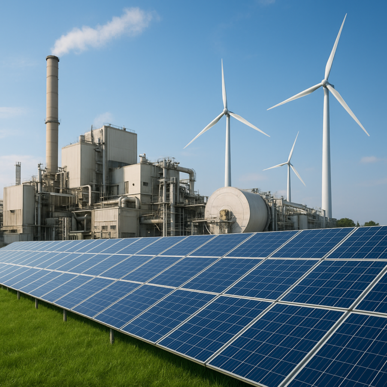 Fotowoltaika i magazyny energii w przemyśle lokalnym