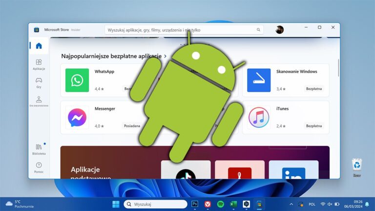 Konfiguracja myszy bez instalacji programu.