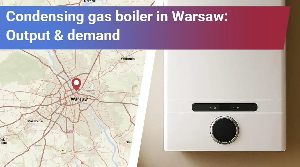 Porównanie kosztów ogrzewania w Warszawie między siecią ciepłowniczą a piecem gazowym