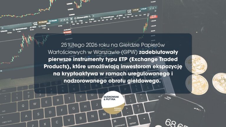 Indeksowy ETP na kryptowaluty na rynkach tradycyjnych GPW.