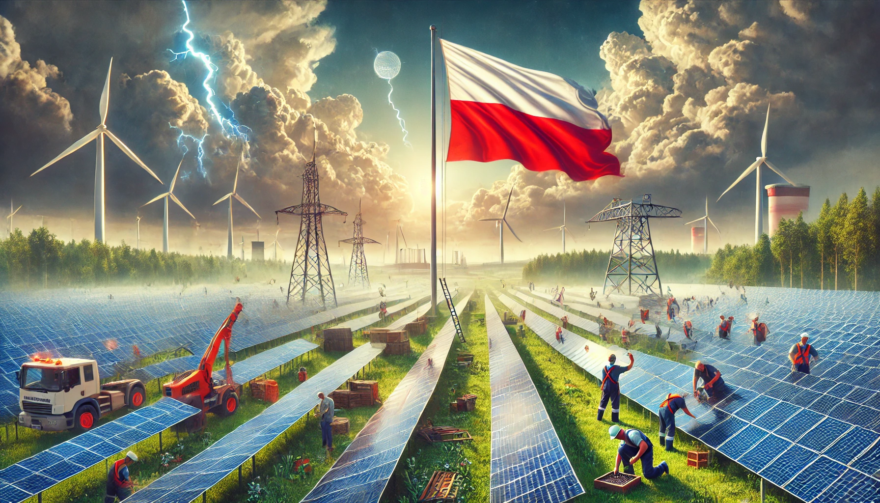 Powstaje nowa infrastruktura energetyczna w Polsce, magazyn energii i nowe rozwiązania efektywności energetycznej.
