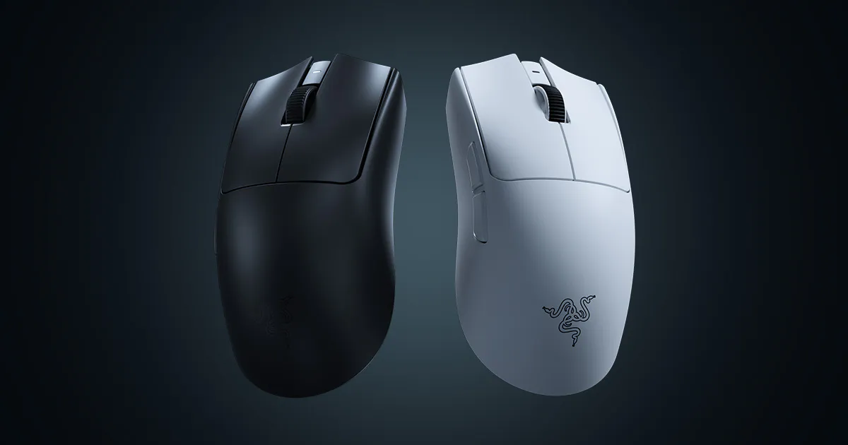 Myszka Razer Viper V4 Pro z wysoką precyzją i szybkością.