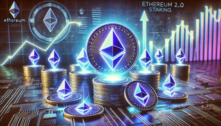 Okay, the user wants me to generate an ALT text for an image illustrating an article about Ethereum staking records a