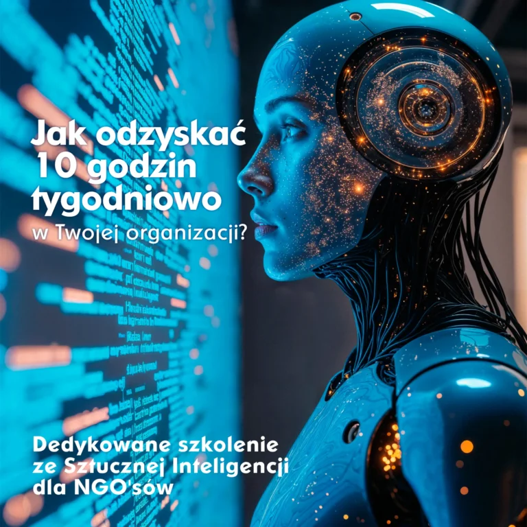 Sztuczna inteligencja w NGO dla efektywnej obsługi
