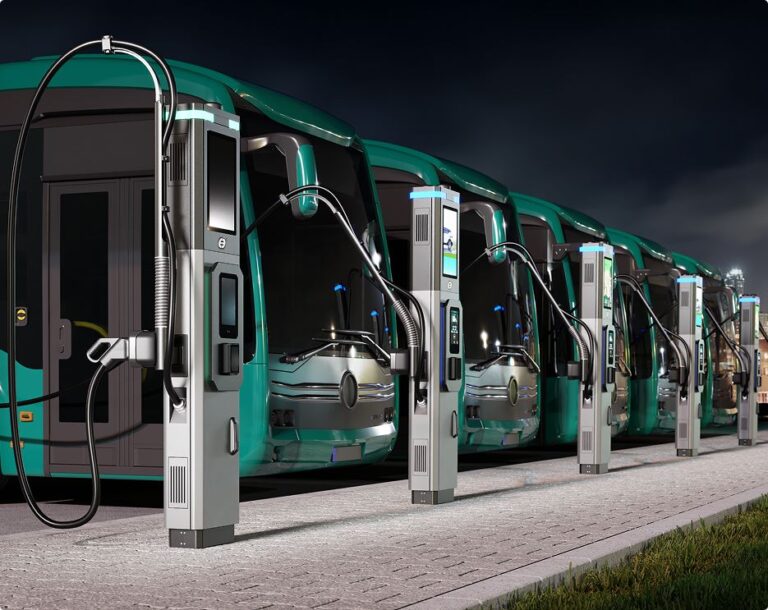 Stacja ładowania elektrobusów w Nadarzynie