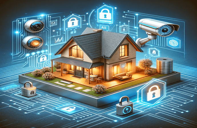 Bezpieczeństwo danych w technologii smart home.