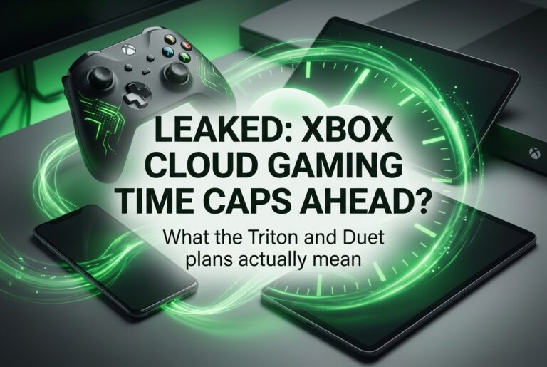 Xbox Cloud Gaming w Game Pass – limit godzinowy